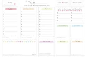 Semainiers à imprimer pour organiser votre semaine plus facilement, imprimez un planning hebdomadaire vierge pour planifier vos journées et celle de toute la famille. Overbookee Emploi Du Temps Et Semainier A Imprimer Elodie In Paris