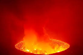 There are shots of the lava overflowing and oozing. Rising Magma At Mount Nyiragongo Alarms Congo S Volcano Watchers Reuters Com
