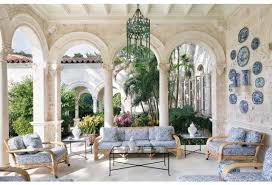 Palm Beach Chic Beach Interior Palm Beach Style Outdoor Rooms