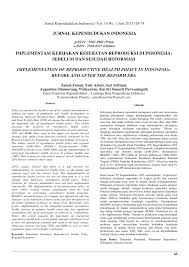 We did not find results for: Pdf Implementasi Kebijakan Kesehatan Reproduksi Di Indonesia Sebelum Dan Sesudah Reformasi