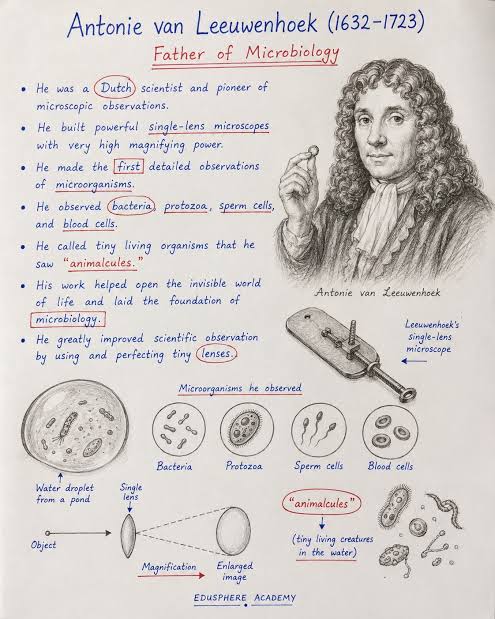 Antonie van Leeuwenhoek: The Father of Microbiology