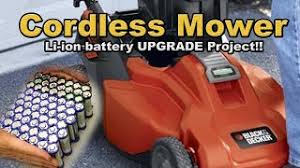 1,097 items found for 24v lithium ion battery. Lawnmower Battery Lithium Ion Conversion 18650 Upgrade Youtube