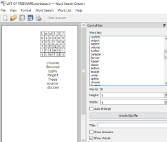 Embed your puzzle on your website. 7 Best Free Word Search Maker Software For Windows