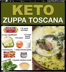 Low Carb Zuppa Toscana 7 Easy Keto Soup Recipes Recipe Keto Side Dishes Low Carb Side Dishes Food Recipes