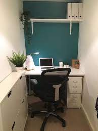 Box Room Office Tiny Office Room Corner Desk