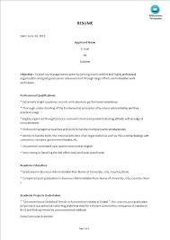 Read through this extensive fresher resume format guide and use these. Sample Fresher Mba Resume Templates At Allbusinesstemplates Com
