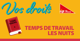 Repos compensateur de nuit code du travail. Temps De Travail Nuit La Cgt Dans Les Tpe