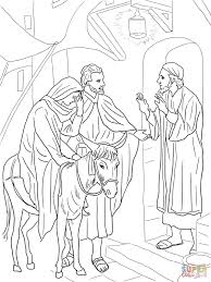 Afbeeldingsresultaat Voor Kleurplaat Jozef En Maria In De Herberg Nativity Coloring Pages Christian Coloring Bible Coloring Pages