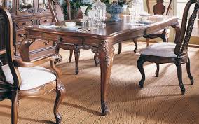 Set the table in style with quality dining furniture perfect for every space. American Drew Jessica Mcclintock Home Romance Rectangular Leg Table 722 760 At Homelement Com