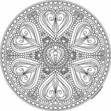 Disegni Da Colorare Difficili Per Adulti Mandala