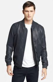 The Male Bomber Jacket Vince Leather Bomber Jacket On Wantering Mensleatherbomber Mensjacket Mens Leather Bomber Jacket Leather Bomber Jacket Bomber Jacket