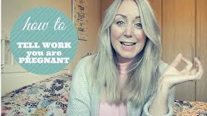 Nov 22, 2017 · your work besties might feel like family, but think twice before telling them you're about to become a mom. How To Tell Work You Re Pregnant Youtube