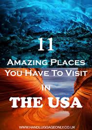 6 Amazing Places To Visit In The Usa Usa Travel Destinations Travel Usa Road Trip Usa