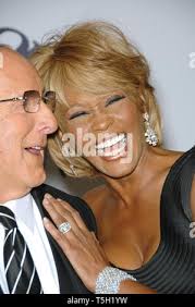 LOS ANGELES, CA. October 28, 2006: WHITNEY HOUSTON & CLIVE DAVIS at the  17th Carousel of Hope Ball, to Benefit the Barbara Davis Center for  Childhood Diabetes, at the Beverly Hills Hilton.