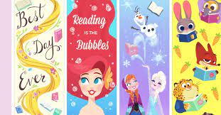 these free printable character bookmarks will add magic to daily reading inside the magic disney bookmarks bookmarks kids disney printables