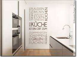 Auch über den rezepten oder unter den bildern der speisen machen sich ein paar lustige sprüche, kluge. Wandtattoo Kuche Kulinarische Wandmotive Und Spruche