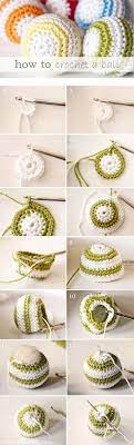 How To Crochet A Ball Crochet Ball Crochet Crafts Crochet Patterns