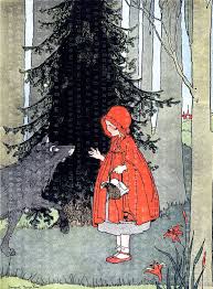 The Wolf That Fell In Love With Little Red Riding Hood English Red Riding Hood The Wolf Margaret Evans Price Illustration Etsy In 2020 Red Riding Hood Art Fairytale Art Red Riding Hood