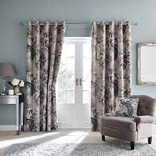 Palace Birds Jacquard Teal Eyelet Curtains Teal Eyelet Curtains Curtains Decorative Styles