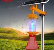 Outdoor Farm Garden Lawn Solar Powered UV Light Electric ...
