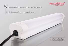 Solar Batten Led Light Widely Used For Warehouse Emergency Tents Bus Station Car Port Etc Wellcome To Our Website Led Flood Lights Street Light Solar Led