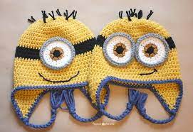Repeat Crafter Me Crochet Minion Hat Pattern Minion Crochet Hat Crochet Minion Minion Crochet