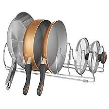 Mdesign Pannenhouder Of Dekselhouder Amazon De Amazon De Pfannenhalter Deckelhalter Geschirr