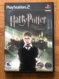 Harry Potter The Order Of Phoenix Sony Playstation 2 Ps2 Game Disc Case Ebay Playstation Ps2 Games Video Game Books