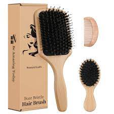 The comb over haircut is a classic look that has evolved but not gone out of style. Amazon Com Boar Bristle Hair Brush For Women Kids 4pcs Gift Set Paddle Hairbrush Beech Designed For Curly Thick Wavy Dry Long Straight Hair Massage Scalp Makes Hair Shiny Health
