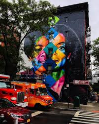Brazlilian Street Artist Eduardo Kobra Created A Mural Of Michael Jackson In New York City S East Village Michael Jackson Art Michael Jackson Drawings Jackson
