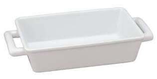 Hic Oblong Rectangular Baking Dish Roasting Individual Lasagna Pan Fine White Porcelain 8 5 Inches X 5 5 Inches X 2 5 Inches Baked Dishes Lasagna Pan Lasagna