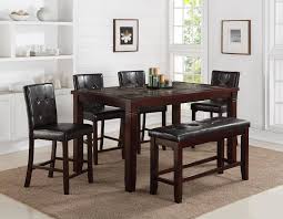 Pub tables are perfect for bar or dining areas short on square footage. Myco Furniture Eliza Rectangular Faux Marble Inlay Pub Table Dining Set 7pcs El707t Dt Set 7