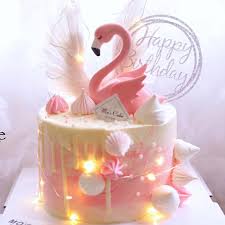 Send best designs to your beloved wife. Cake Topper Pink Flamingo Decor For Wedding Party Supplies Diy Home Cake Decor Decor Valentine S Birthday Party Cake Decorating Supplies Aliexpress