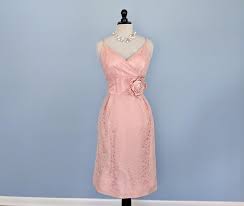 Vintage Late 50s Early 60s Lace And Satin Dress 1960s Cocktail Party Dress With Images Charming Dress