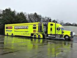 I am going to the coca cola 600 race in may. Menard S Hauler Transporter Freightliner Nascar Motorcraft Nascar Trucks Big Rig Trucks Big Trucks