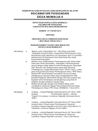 Bahwa kelembagaan petani dimaksud adalah kelompok tani mekar saluyu yang dibentuk pada tanggal 30 juli 2018, yang berlokasi di. Contoh Sk Kepala Desa