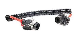 unbekannt abs ebs spiralkabel 2 sicherheitsstecker 7 polig 24v gepruft nach din iso 7638 adr ggvs farbe schwarz rot 33 wende schwarz farbe rot schwarz autos
