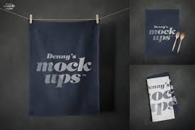 Flour Sack Towel Mockup Flour Sack Towels Graphic Design Portfolio Print Mockup