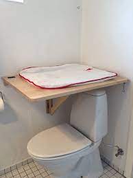 Buy top selling products like skip*hop® pronto signature changing station and skip*hop® pronto changing station in grey chevron. Perfect Diaper Changing Solutions For Small Bathrooms Diaper Changing Table Baby Changing Tables Small Bathroom