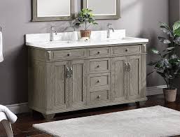 Reversible door panels offer you a choice between louvered door fronts or smooth. Rockvale 60 Vanity By Northridge Home Costco