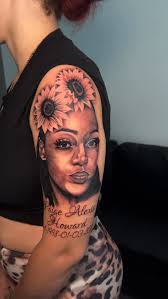 ‼️Turning your memories into art — she grew her wings, but she’ll forever  live in your heart‼️, #RealisticTattoo #RealismTattoo #PortraitTattoo,  #BlackAndGreyTattoo #BGTattoo #BlackAndGreyInk