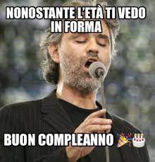 Fall on me andrea bocelli, matteo bocelli. Meme Creator Funny Auguri Di Buon Compleanno Marco Dal Tuo Grande Fan Bocelli Meme Generator At Memecreator Org