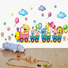 Shop furniture, curtains, wall art and more, all for less than $10. Zs Sticker Train Wall Stickers For Kids Room Safari Home Decor Nursery Wall Decal Children Poster Baby House Mural Buy At The Price Of 1 26 In Aliexpress Com Imall Com