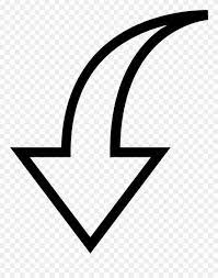 White Arrow Pointing Down Png Arrow Pointing Down Arrow Clipart Arrow Point