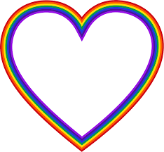 Heart Clip Art Clipart Rainbow Heart Transparent Background Png Download 2351x2172 Png Download Rainbow Png Clip Art Rainbow Heart
