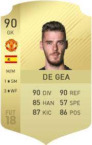 David De Gea Fifa 18 Fifa Online Business Fifa 20