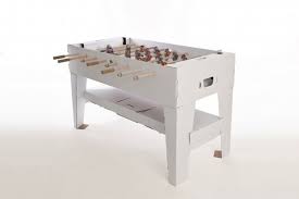 大家都負擔得起的桌上足球遊戲桌 大人物 71241 cardboard furniture design foosball table design cardboard furniture