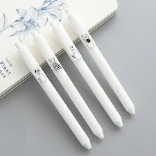 Black And Mild Plastic Tip Pretty Office Animal Printed Ballpoint Pens In 2020 Gel Pens School Pens Gel Ink Pens