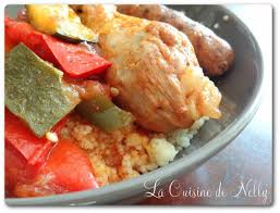 Maybe you would like to learn more about one of these? Couscous Au Poulet Et Merguez Facon Nelly La Cuisine De Nelly