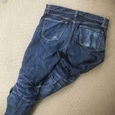 ユニクロ 色落ち ユニクロのカイハラセルビッチデニムを経年変化記録していく 13 着用期間19カ月で着用時間は約4500時間 hdrブログ marsh of hdr デニムスタイル デニム生地 ファッション